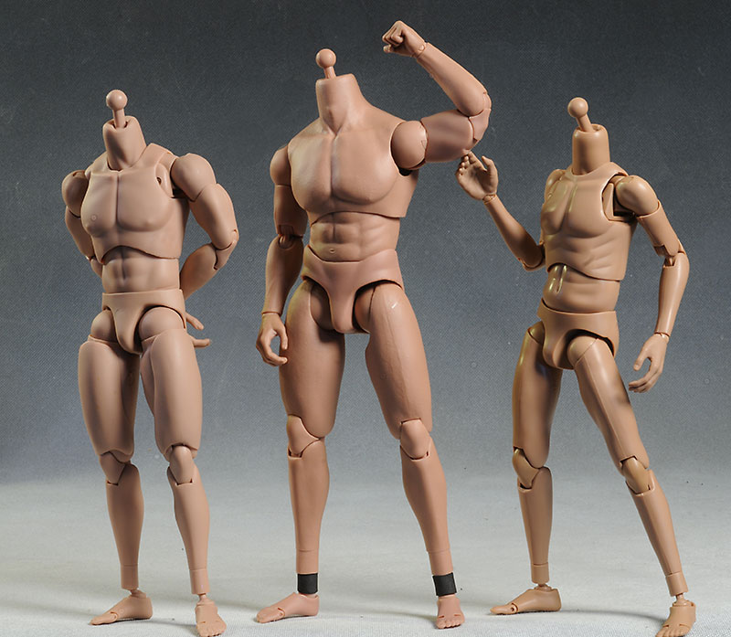 ZYTOYS 1/6 Muscular Male Body Figure Doll Similar as Hot Toys TTM18 TTM19 TTM21 