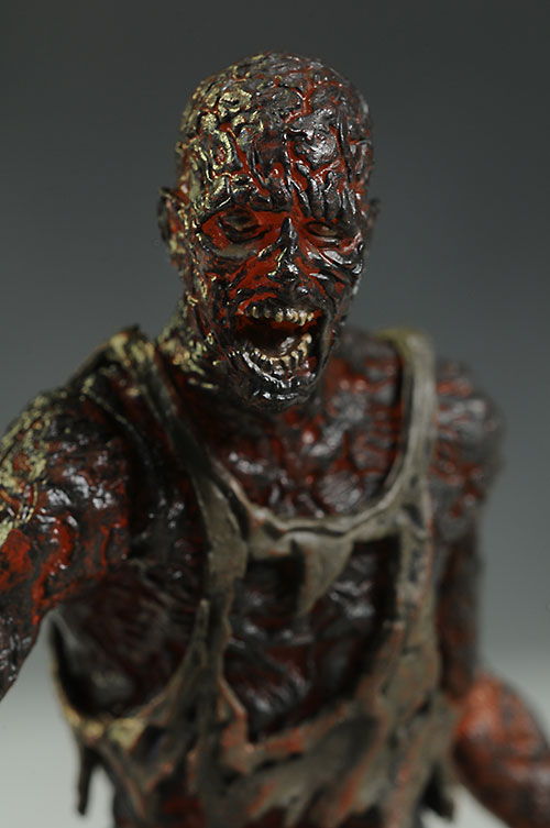 Walking Dead Tyreese, charred Walker action figures by McFarlane