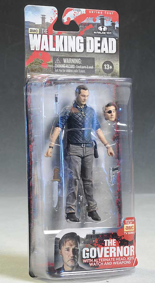 ANDREA & THE GOVERNOR SET 5" INCH /12cm FIGURES THE WALKING DEAD McFARLANE TOYS 