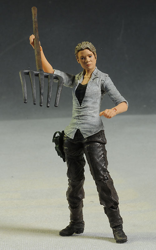 Walking Dead Governor & Andrea action figures from McFarlane
