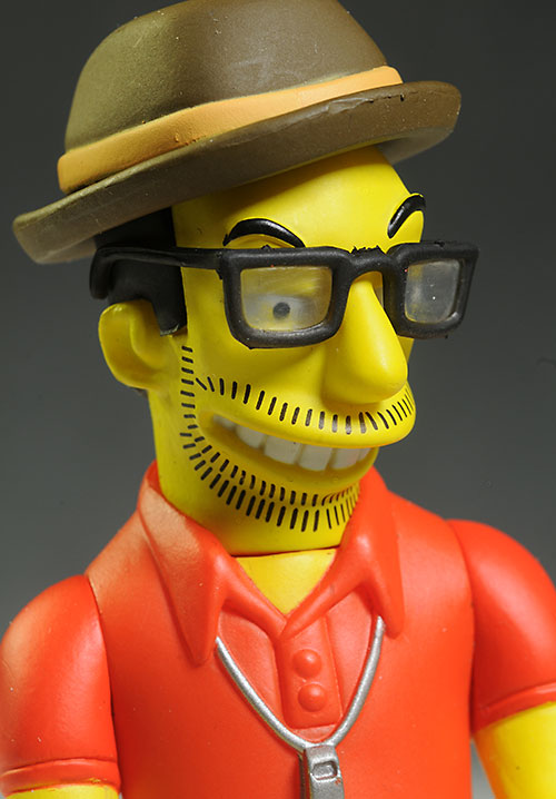 Celebrity Simpsons action figure by NECA