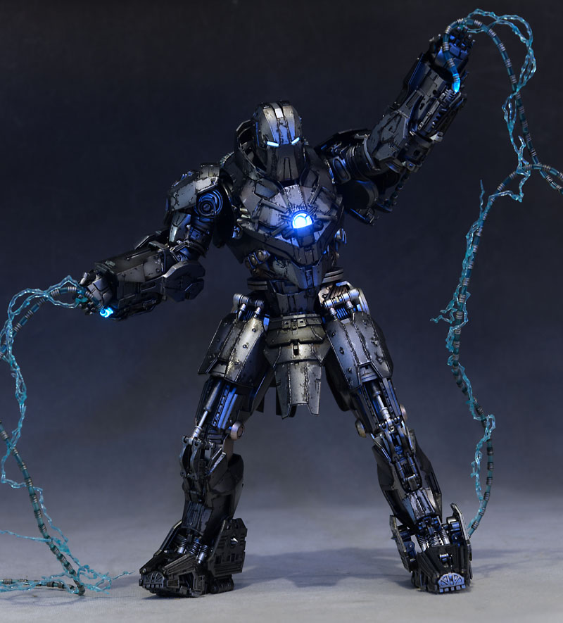 Iron Man Whiplash Mark II action figure by Hot Toys