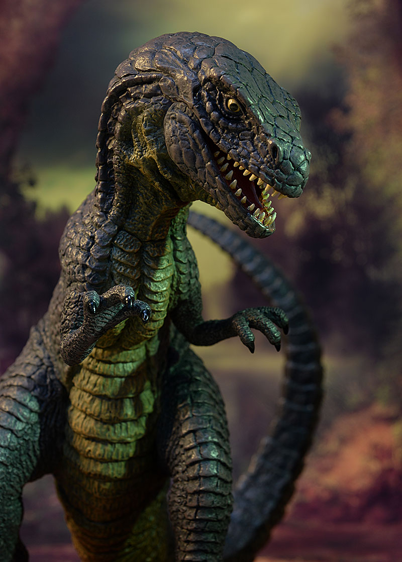 Allosaurus Harryhausen One Million Years B.C. vinyl statue from Star Ace by Star Ace