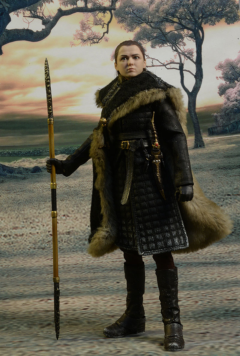 Arya Game of Thrones Season 8 sixth scale action figure by threezero