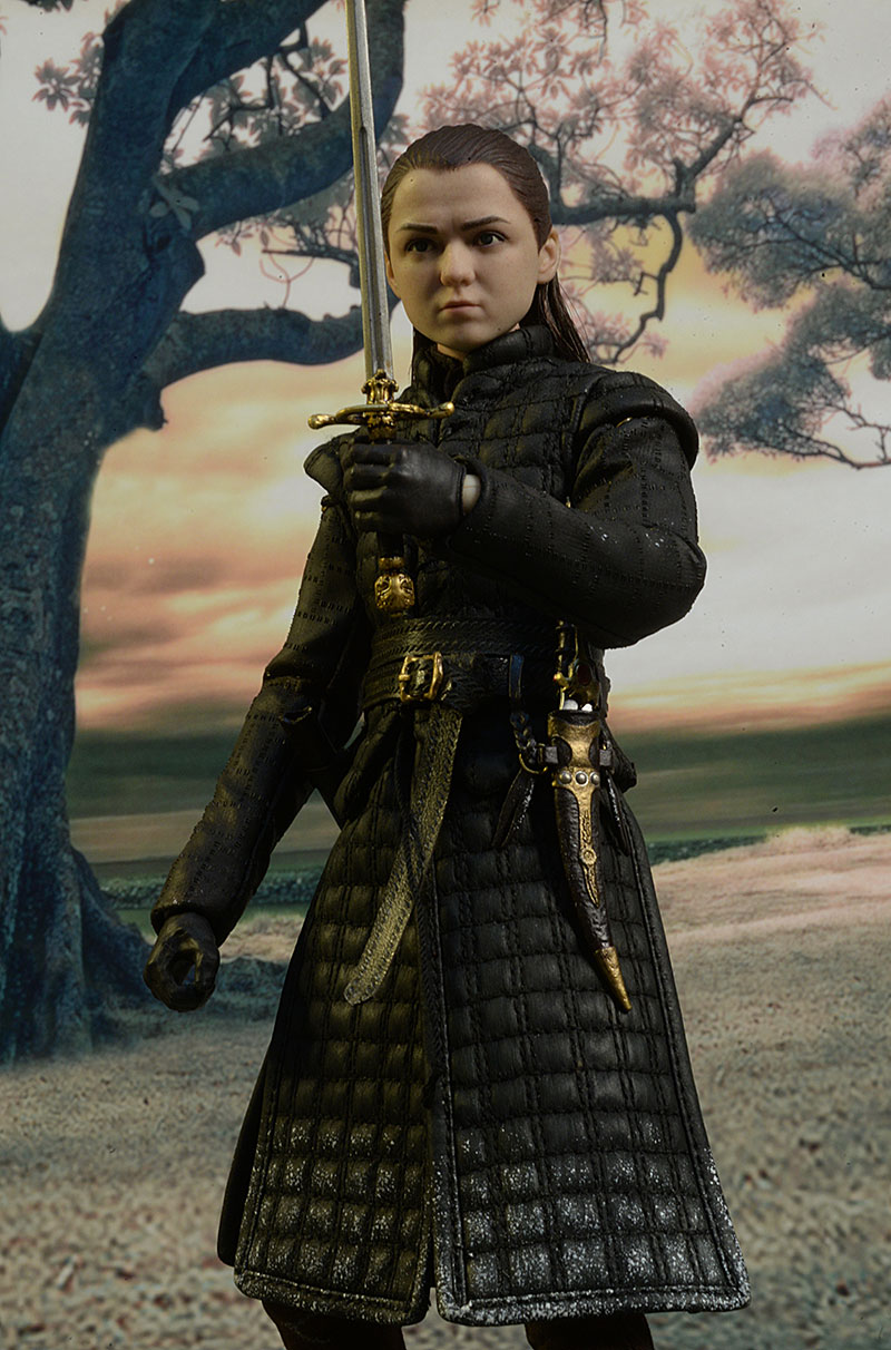 Arya Game of Thrones Season 8 sixth scale action figure by threezero