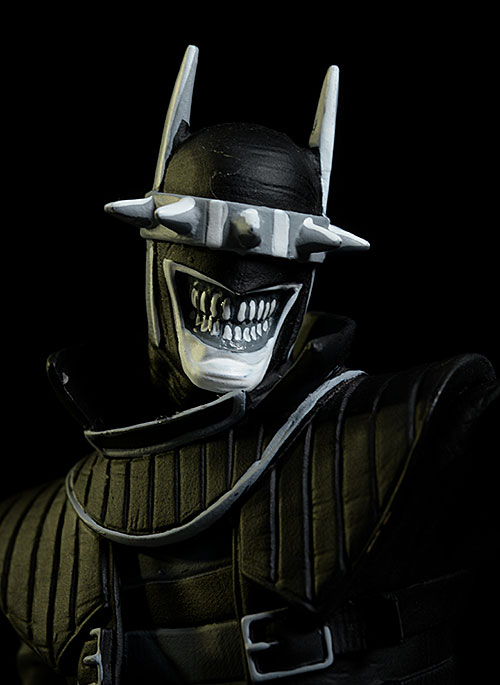 the Batman Who Laughs Black and White statue by DC Collectibles