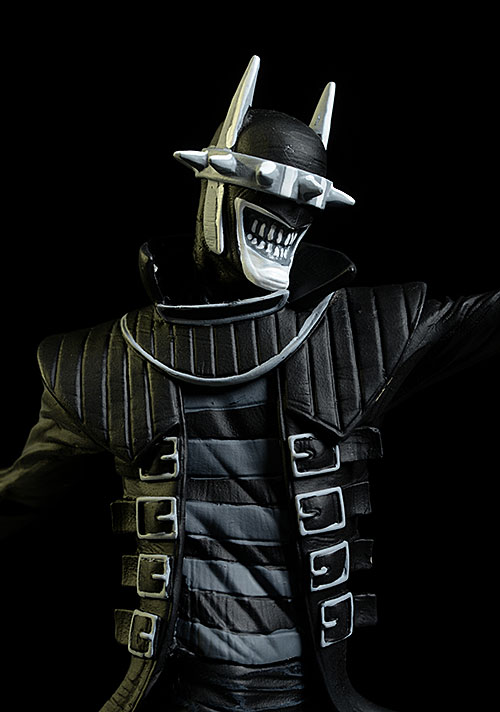 the Batman Who Laughs Black and White statue by DC Collectibles