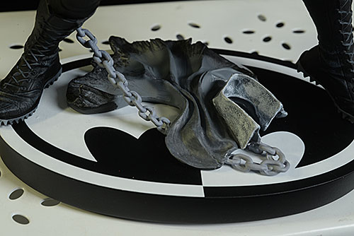 the Batman Who Laughs Black and White statue by DC Collectibles