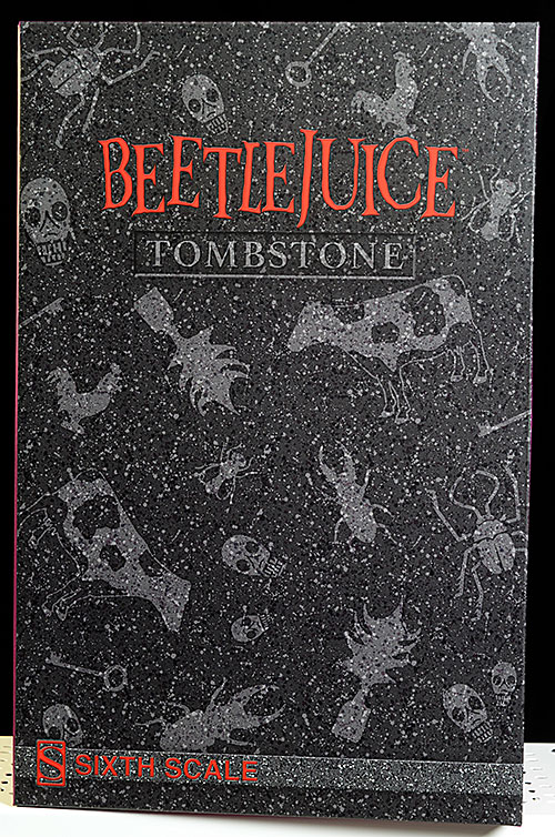 Beetlejuice Tombstone 1/6th scale action figure diorama by Sideshow Collectibles