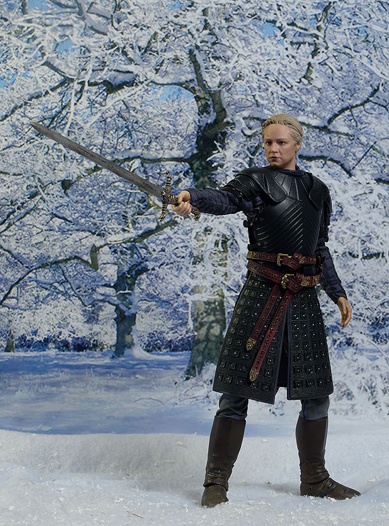 Brienne of Tarth Game of Thrones sixth scale action figure by ThreeZero