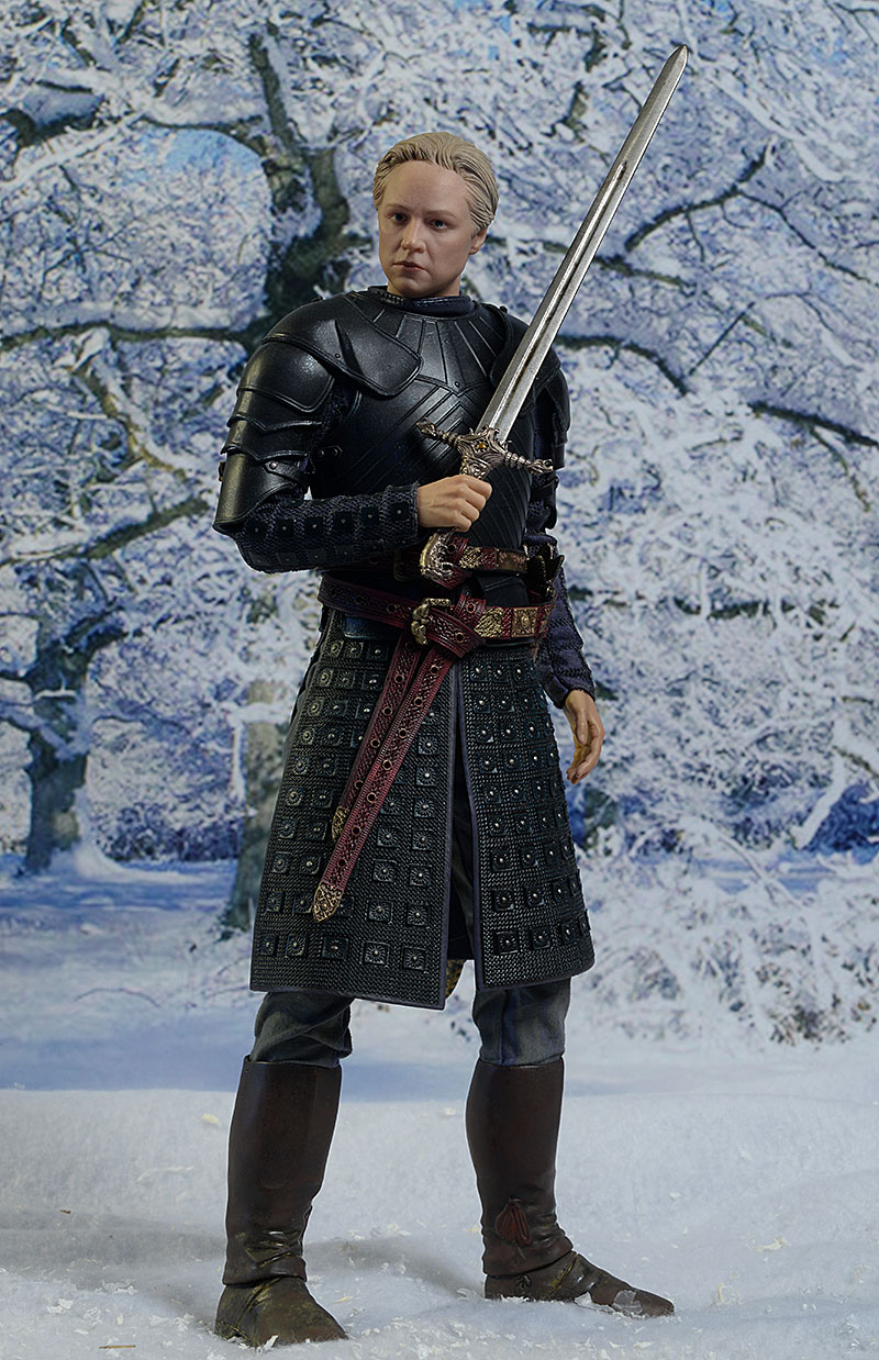 Brienne of Tarth Game of Thrones sixth scale action figure by ThreeZero