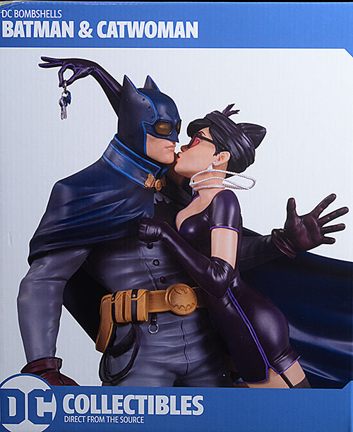 Batman and Catwoman DC Bombshells statue by DC Collectibles