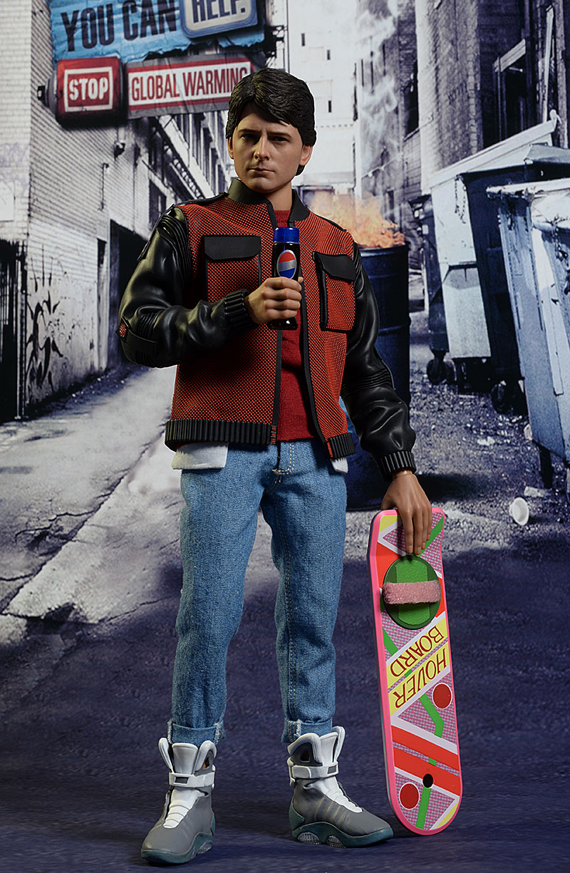 Marty McFly Back to the Future 2 1/6th action figure by Hot Toys