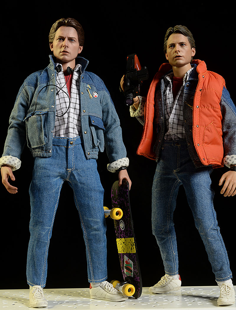 Back to the Future Marty McFly (Einstein) sixth scale action figure by Hot Toys