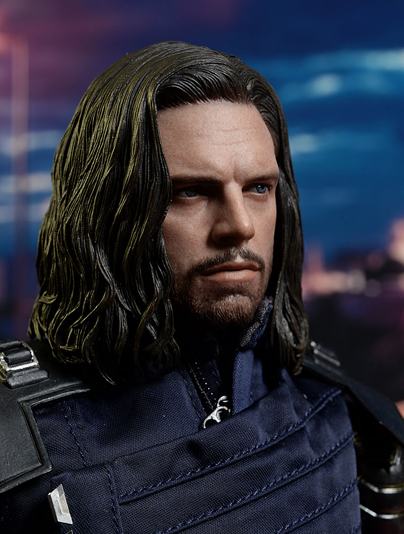 Bucky Barnes Avengers Infinity War sixth scale action figure by Hot Toys