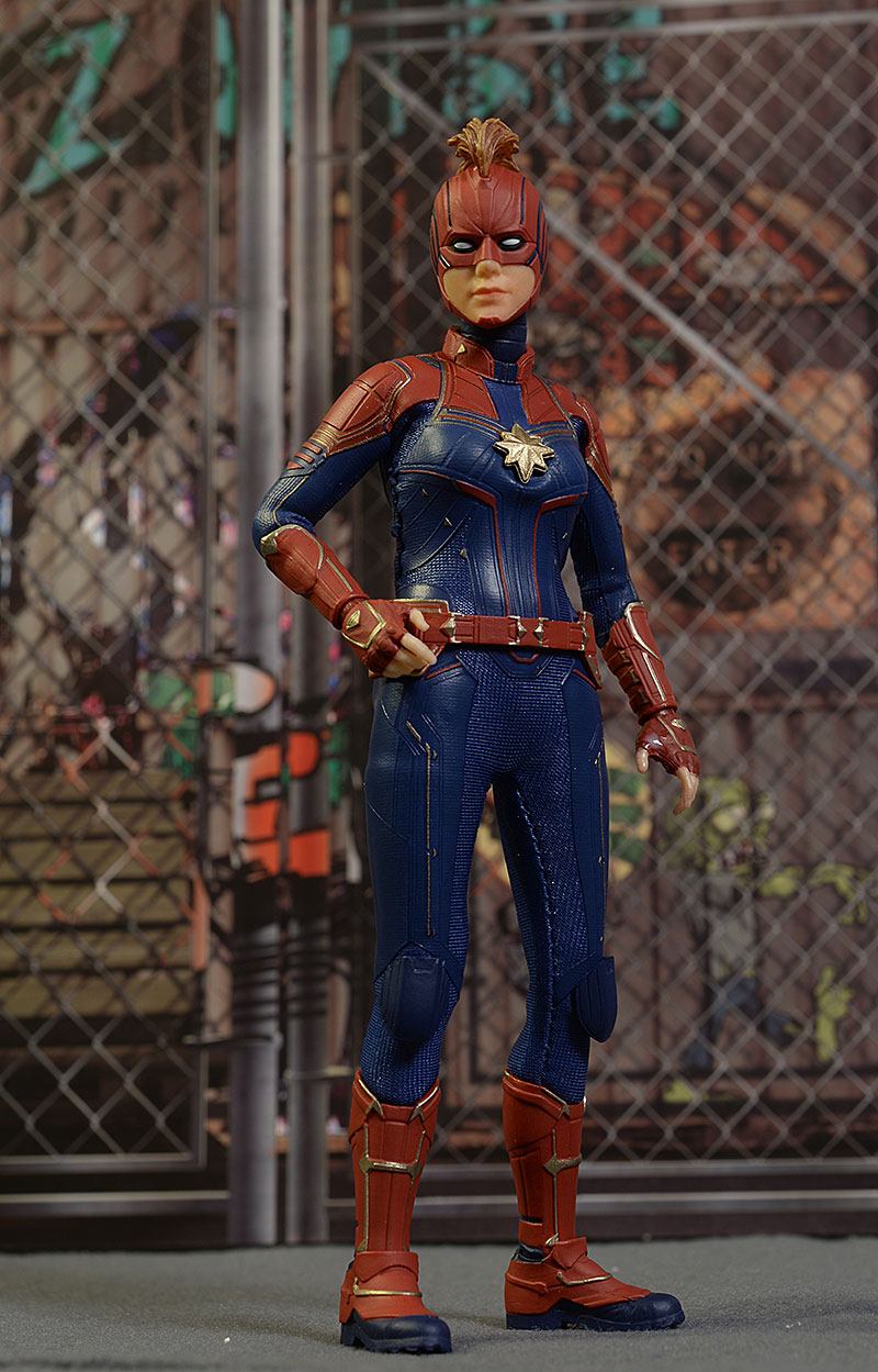 Captain Marvel One:12 Collective action figure by Mezco