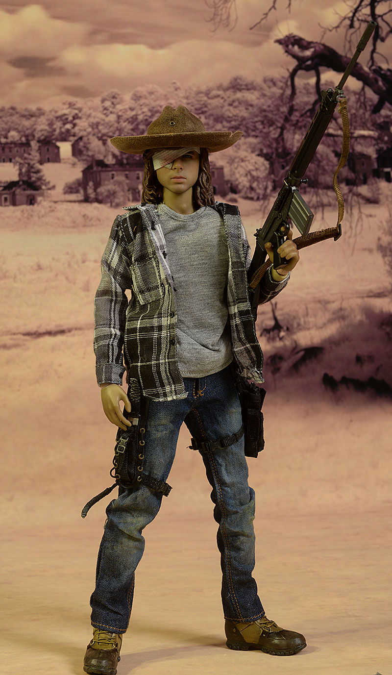 Carl Grimes Walking Dead sixth scale action figure by Threezero