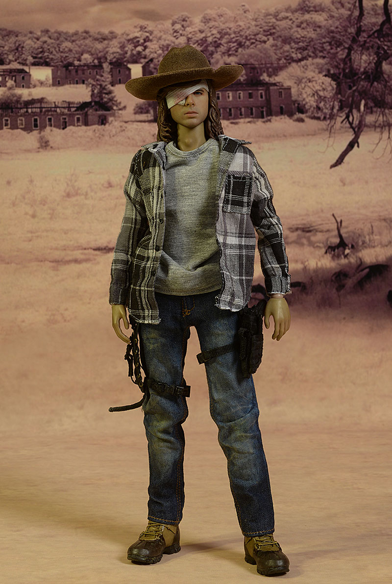 Carl Grimes Walking Dead sixth scale action figure by Threezero