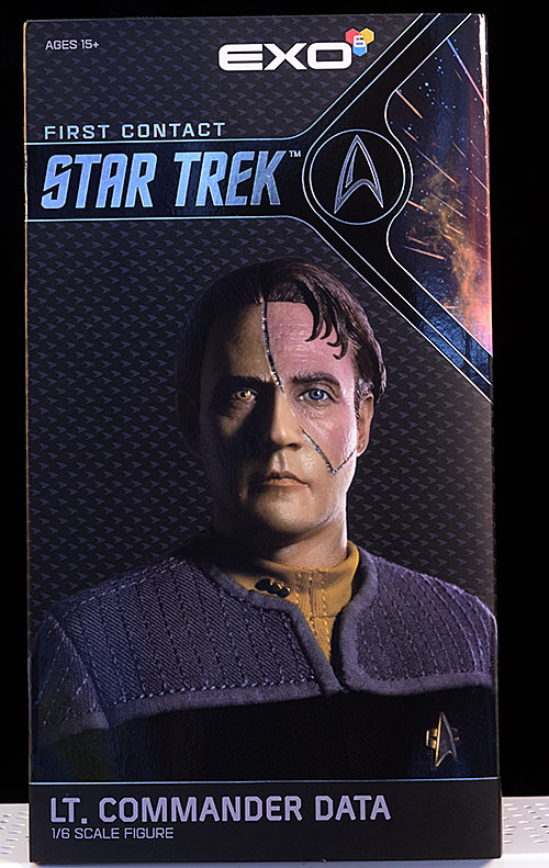 Star Trek First Contact Data sixth scale action figure by EXO-6