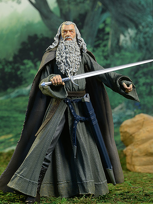 Gandalf, Uruk-Hai Lord of the Rings action figures by Dismaond Select Toys