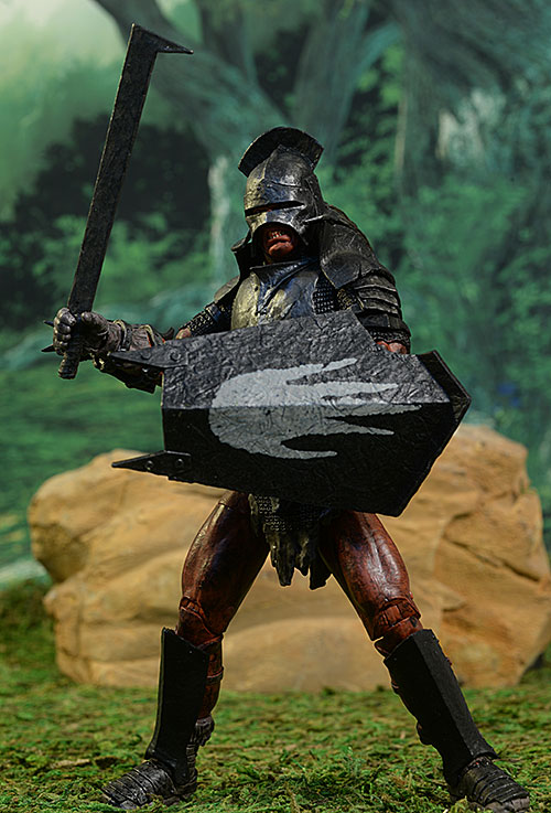 Gandalf, Uruk-Hai Lord of the Rings action figures by Dismaond Select Toys