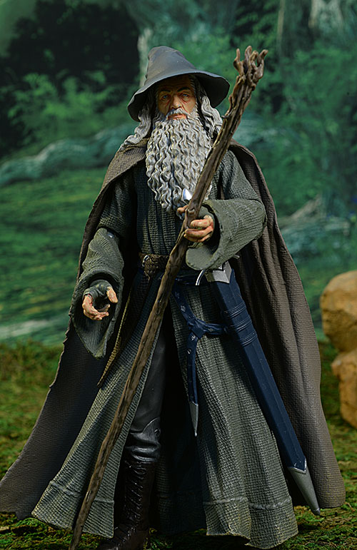 Gandalf, Uruk-Hai Lord of the Rings action figures by Dismaond Select Toys