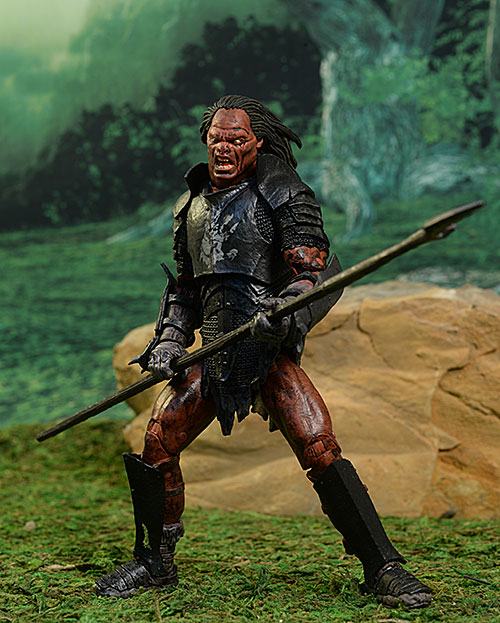 Gandalf, Uruk-Hai Lord of the Rings action figures by Dismaond Select Toys