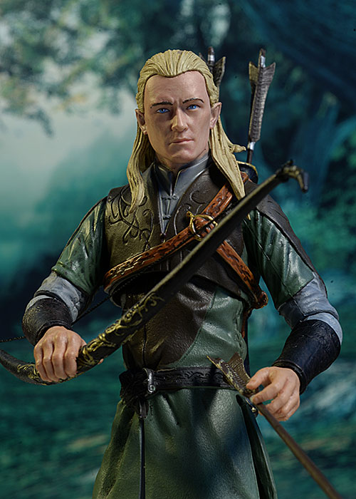 Frodo, Nazgul, Gimli, Legolas Lord of the Rings action figures by DST