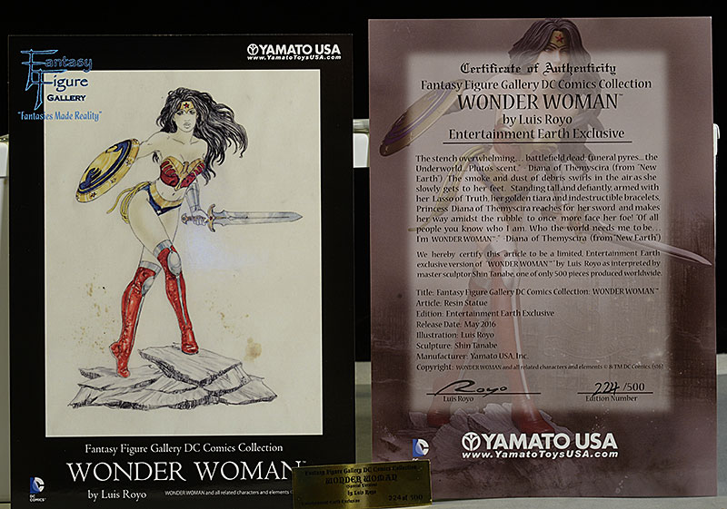 Wonder Woman Fantasy Figure Gallery exclusive statue by Yamato