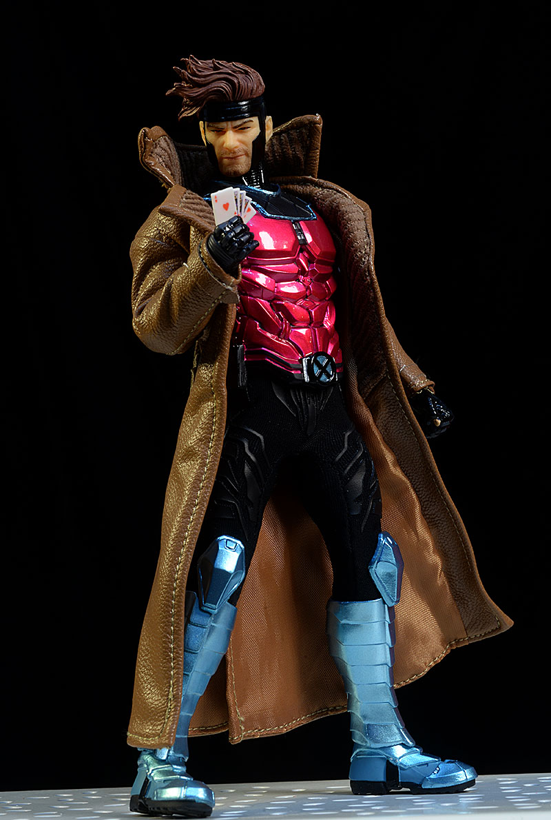 Gambit One:12 Collective action figure by Mezco
