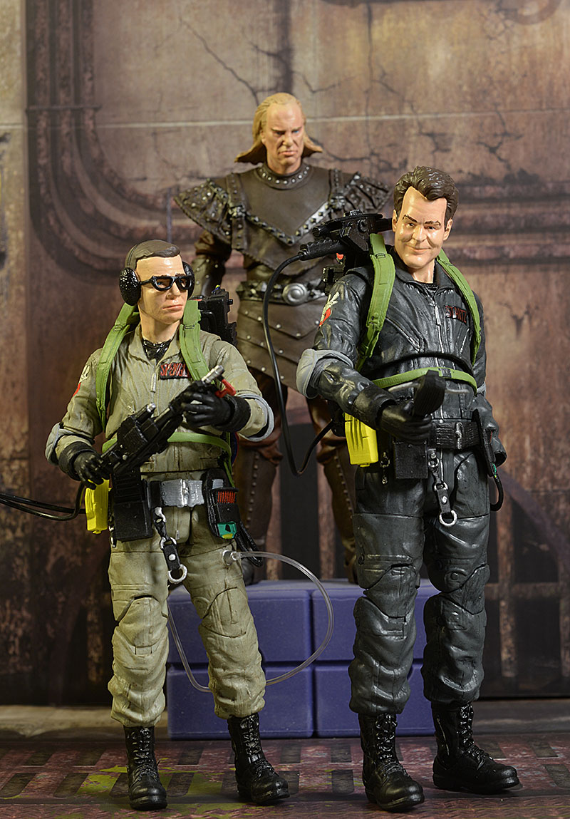 Ghostbusters II Ray, Vigo, Louis action figures by Diamond Select Toys