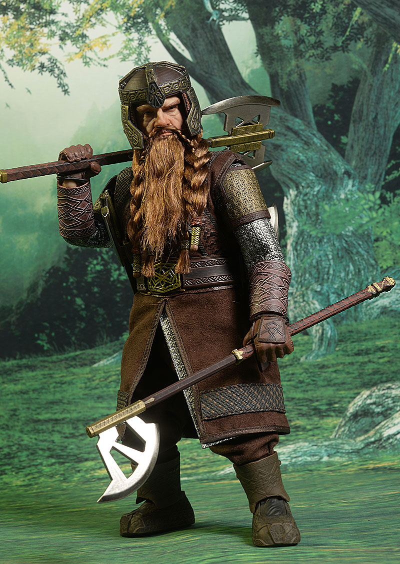 Gimli Lord of the Rings sixth scale action figure by Asmus Toys