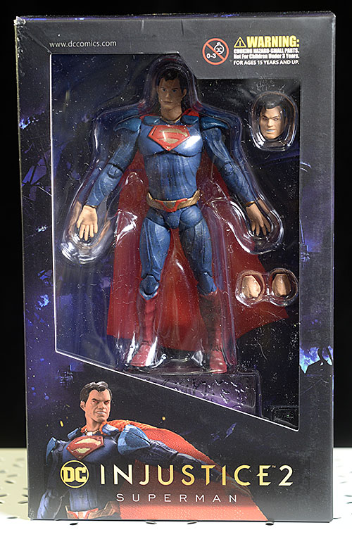 Injustice Batman and Superman action figures by Hiya Toys