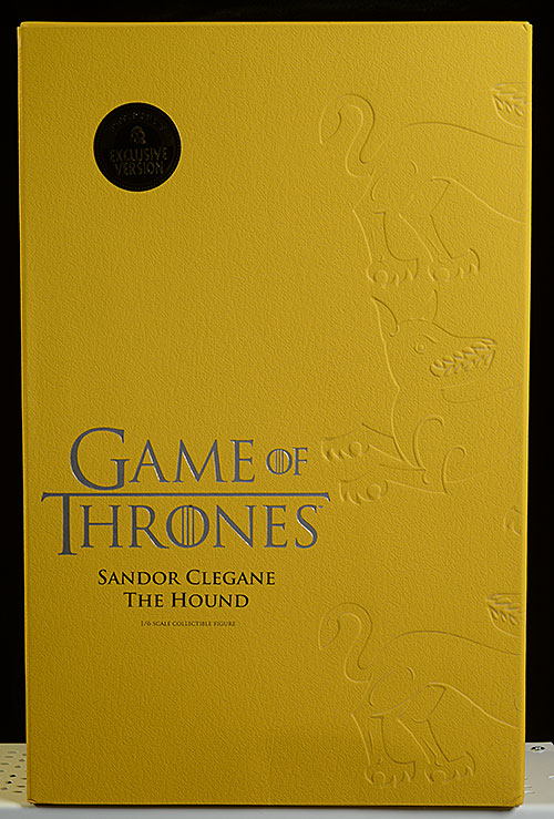 Game of Thornes Hound Sandor Clegan 1/6th action figure from ThreeZero