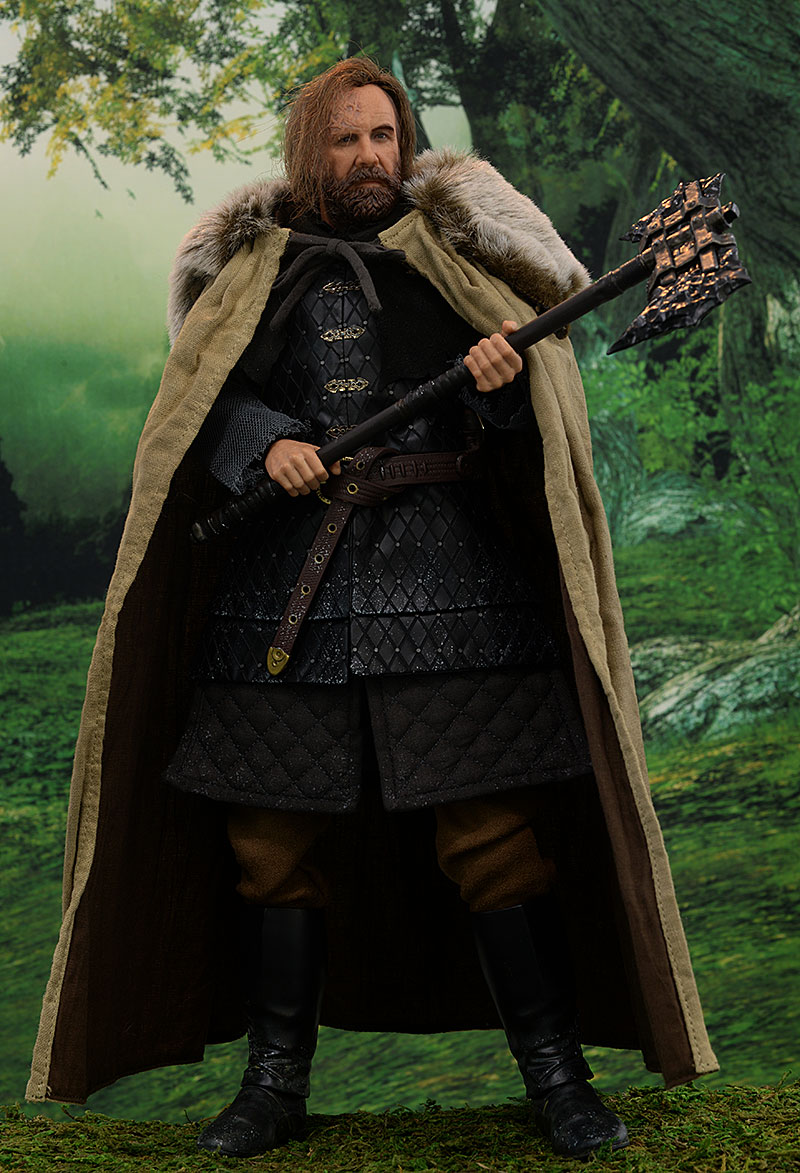 Sandor Clegane the Hound Game of Thrones sixth scale action figure by threezero