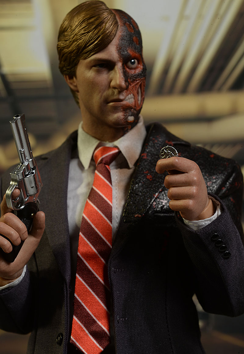 Two-Face Dark Knight sixth scale action figure by Hot Toys