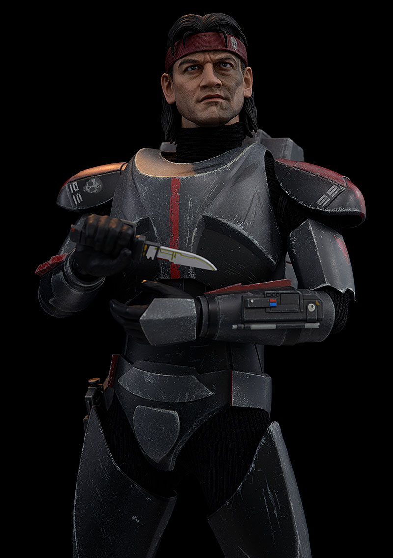 Hunter Star Wars Bad Batch sixth scale action figure by Hot Toys