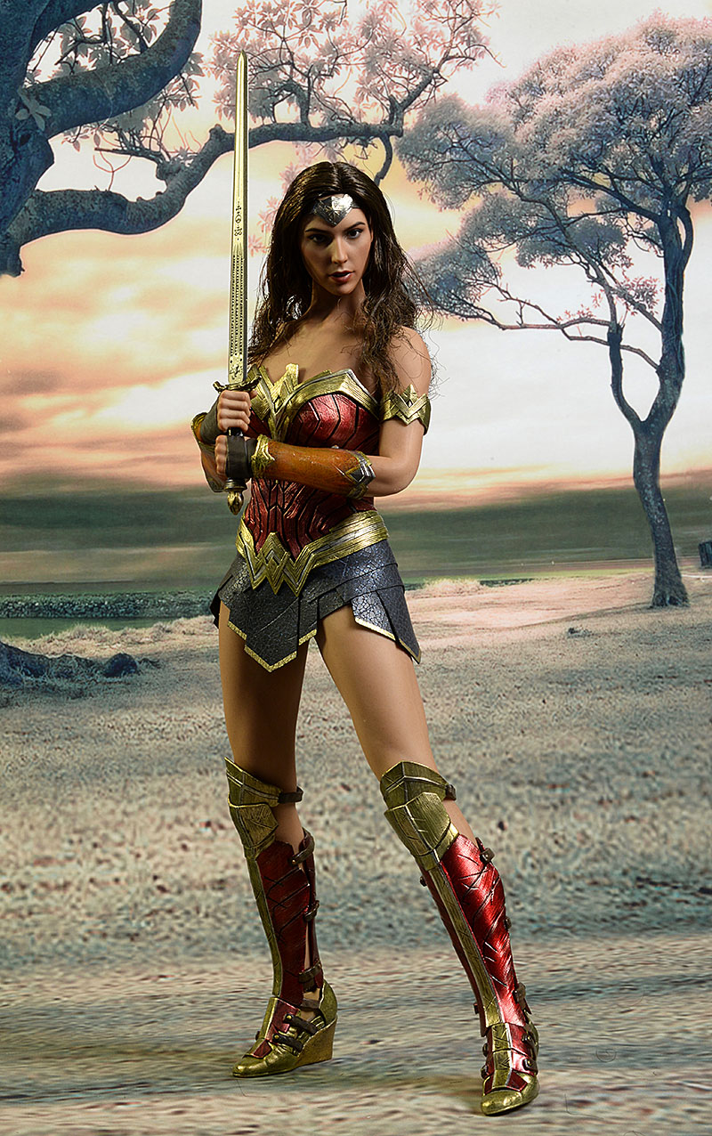 Hot Toys MMS359 Batman v Superman Dawn of Justice Wonder Woman Gal Gadot 1/6 New