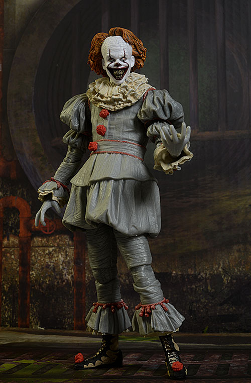 Pennywise Well House IT deluxe action figure by NECA