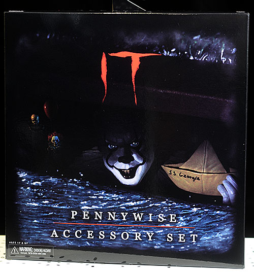 IT Pennywise action figure accesory set by NECA