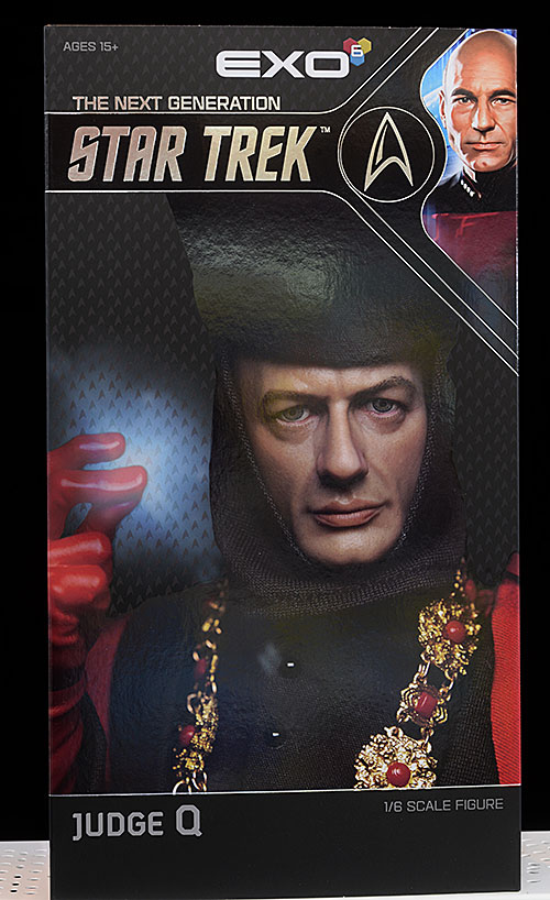 Judge Q Star Trek Next Generation Sixth Scale Action Figure by EXO-6