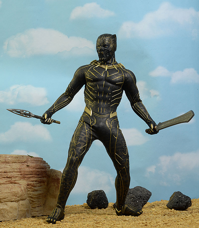 Erik Killmonger Black Panther sixth scale action figure by Hot Toys