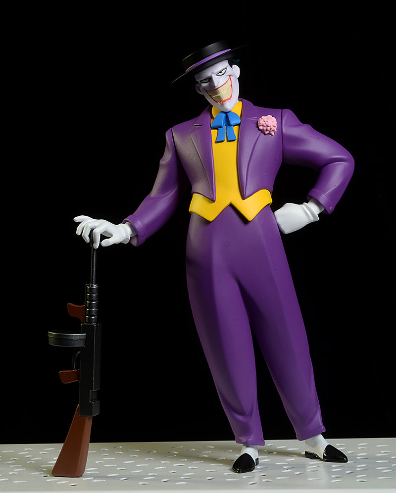 Review and photos of Joker Batman Animated Series ArtFX+ statue