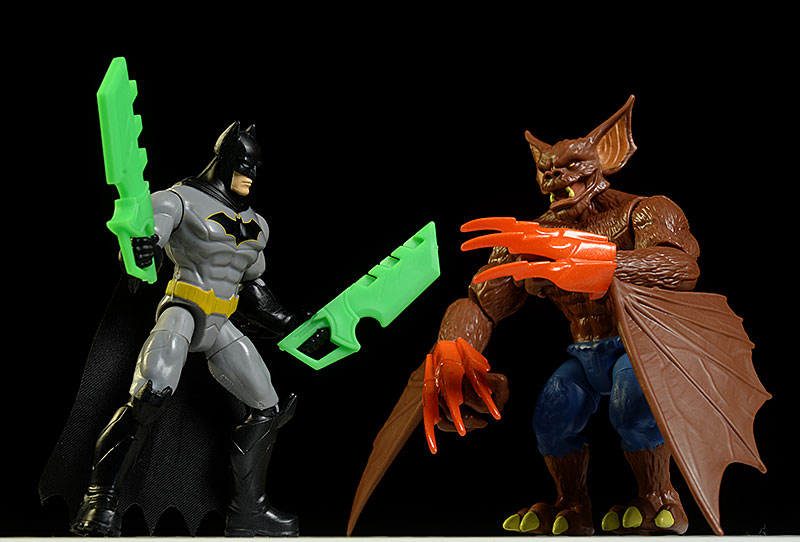 Batman, Man-Bat DC Caped Crusader action figures by Spinmaster