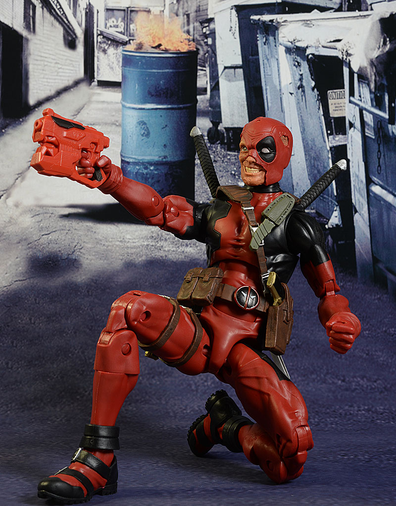 Review and photos of Marvel Legends Deadpool 12 inche
