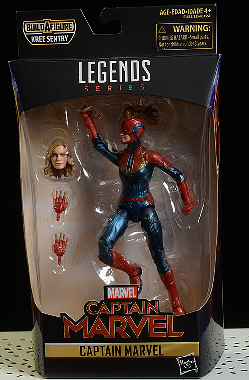 Captain Marvel Marvel Legends action figure by Hasbro
