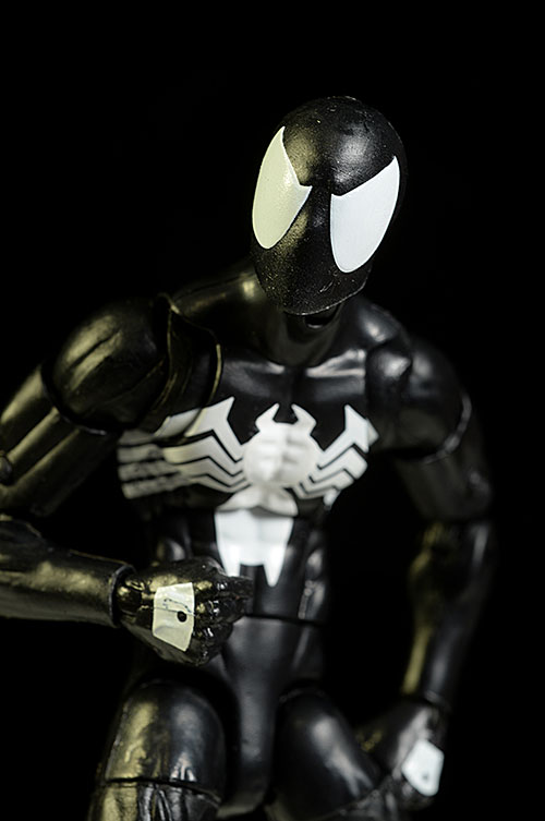 Black Suit Spider-Man Marvel Legends action figure by Hasbro