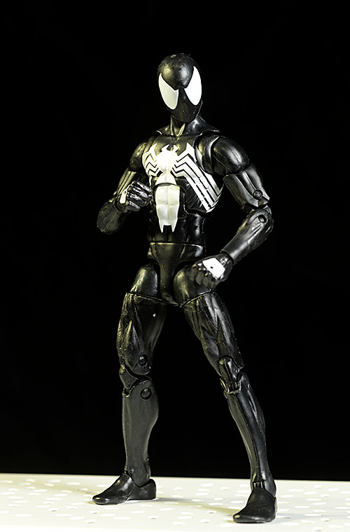 Spider-Man Black Suit Marvel Legends action figure by Hasbro