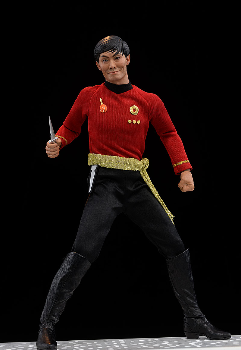 Mirror Mirror Sulu Star Trek sixth scale action figure by EXO-6