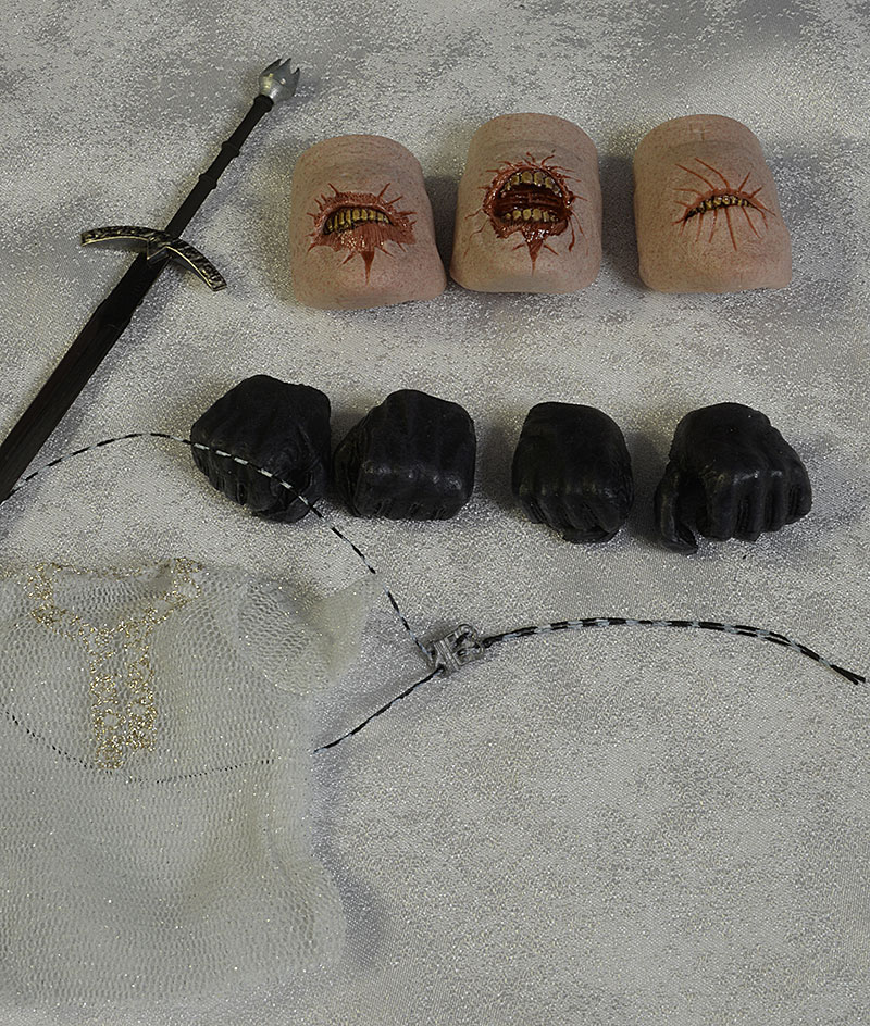 the Mouth of Sauron Lord of the Rings sixth scale action figure by Asmus